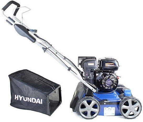 Hyundai Petrol Lawn Scarifier and Aerator 40cm / 210cc  HYSC210