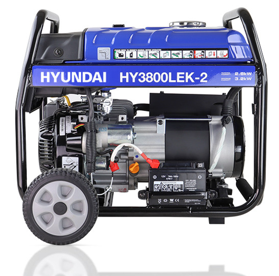 Hyundai Site Petrol Generator 3.2kW / Electric Start