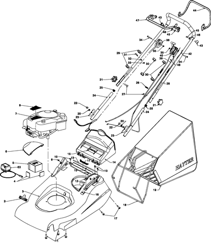 Harrier 56 Autodrive VS 560G (310000001 Onwards) 1