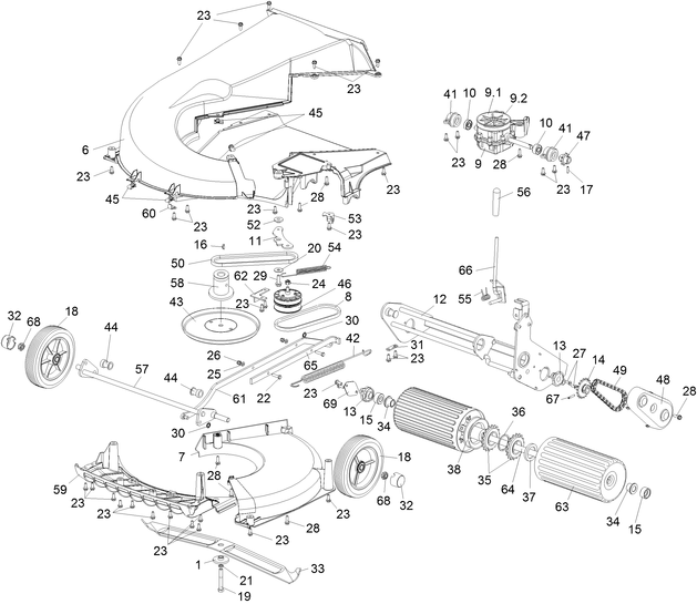 Harrier 56 Autodrive VS 560H (313000001 to 313999999) 2