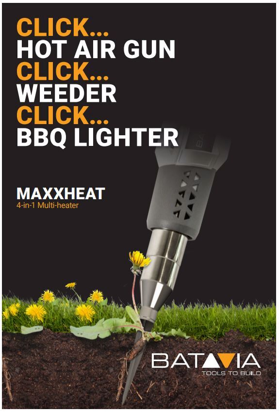 Batavia Maxxheat 2500w 4-in-1 Weeder / Hot Air Gunn / Lighter from Mower Magic