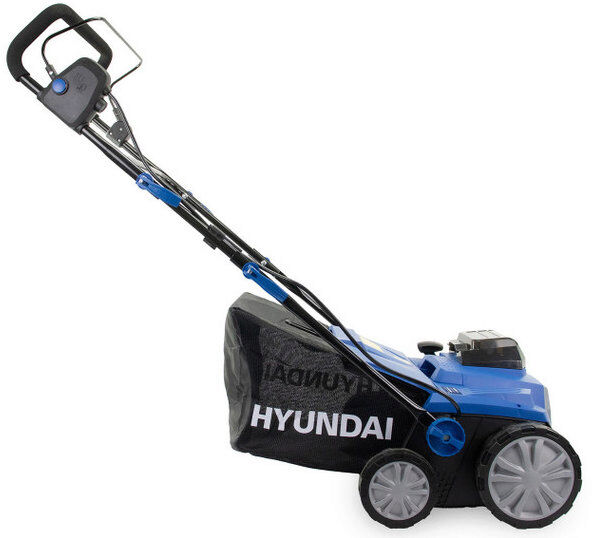 Hyundai HY2197 Cordless Artificial Grass Sweeper 2x 20v (40v) 380mm from Mower Magic