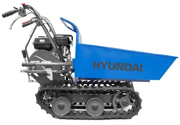 Hyundai 196cc Petrol Tracked Mini Dumper / Power Barrow 300kg  HYTD300