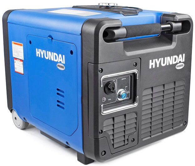 HY4500SEi 230V Petrol-Driven 4000W (4.0kW) 5kVA Portable Silenced Generator
