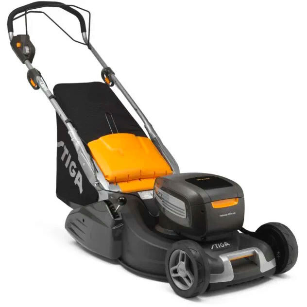 Stiga Twinclip 950e VR Premium Cordless Roller Mower Kit 48v / 48cm / 2 x 7.5Ah