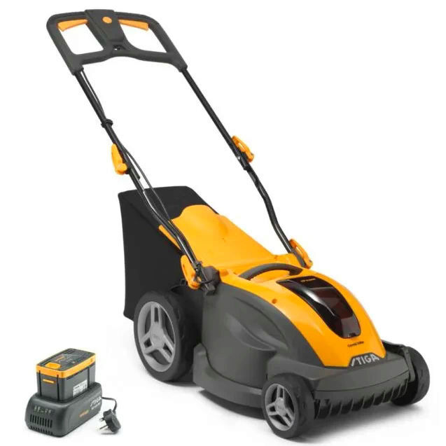 Stiga Combi 340e Premium Cordless Lawnmower Kit - 38cm / 4Ah / 48v