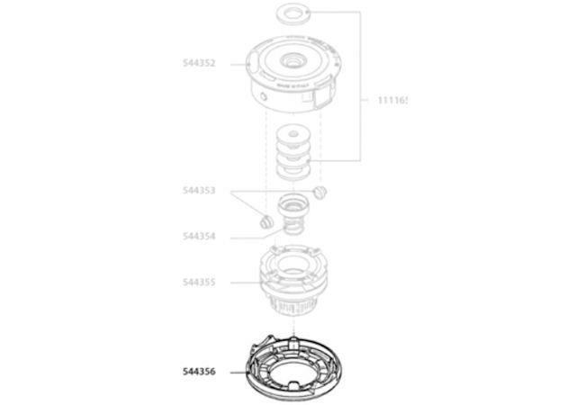 Oregon Lower Cover 544356