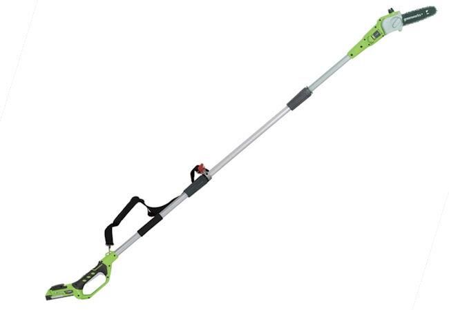 Greenworks Cordless Pole Pruner Polesaw 24V / 267cm with 2Ah battery and charger G24PS20K2