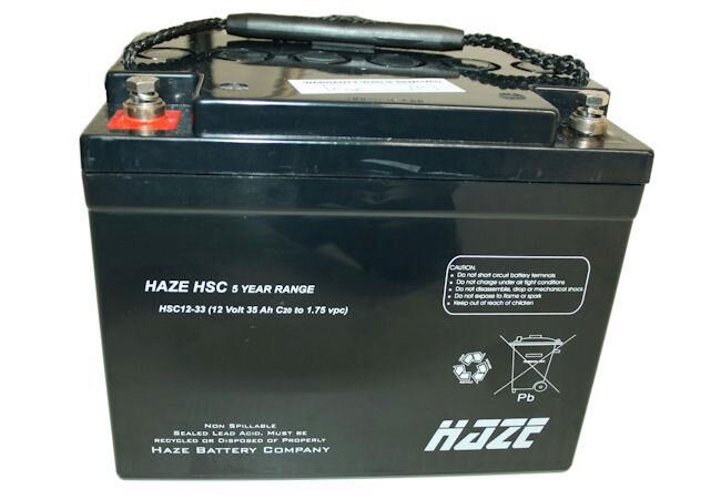 Universal Sealed  12v 35Ah Battery    (was HSC12-33)