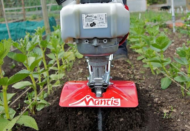 Mantis Classic Petrol  Mini Tiller - 23cm / 4-Stroke Honda - 7263-12-14 FREE Kickstand