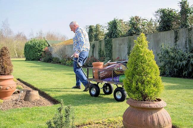 Handy Small Garden Trolley Cart