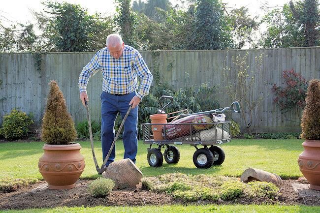 Handy Small Garden Trolley Cart