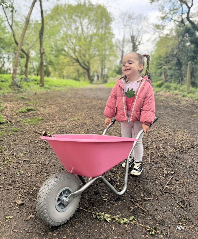 County Junior Childs Wheelbarrow - Pink from Mower Magic