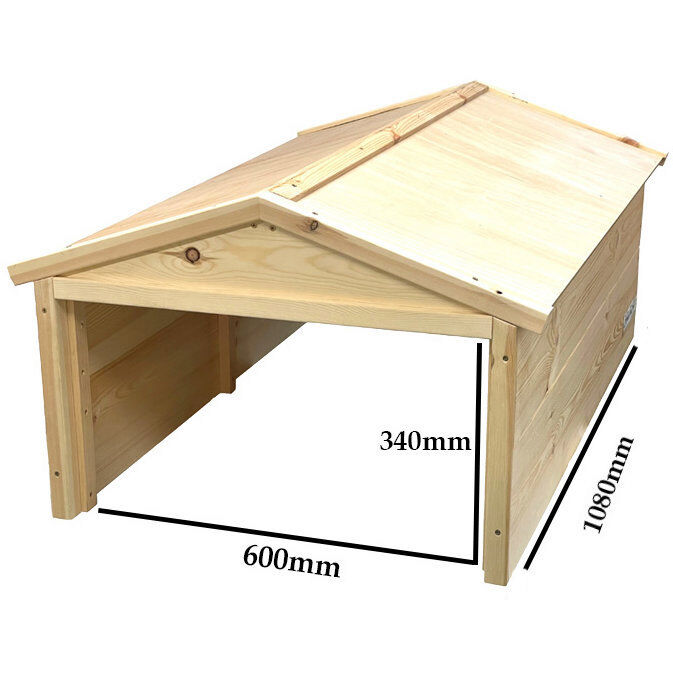 Dynamow Robot Mower Shelter - Large - 600mm W x 1080mm D x 340mm H