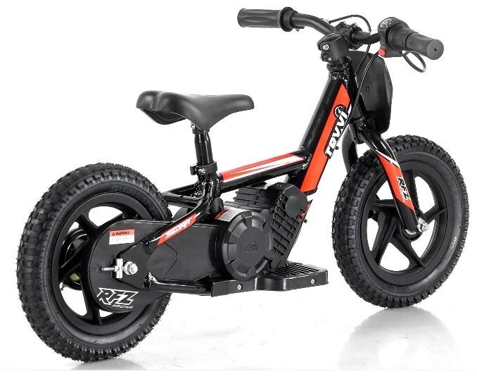 REVVI Childs Electric Balance Bike 12in /  Red