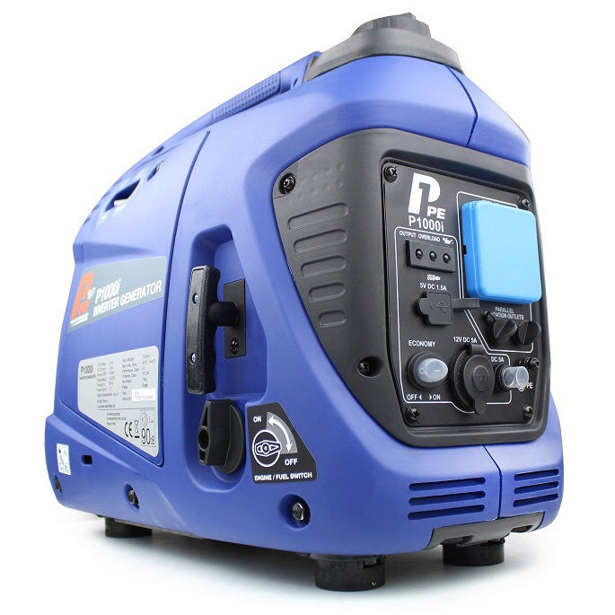 P1000i 1000W Portable Petrol Inverter Suitcase Generator (Powered by Hyundai)