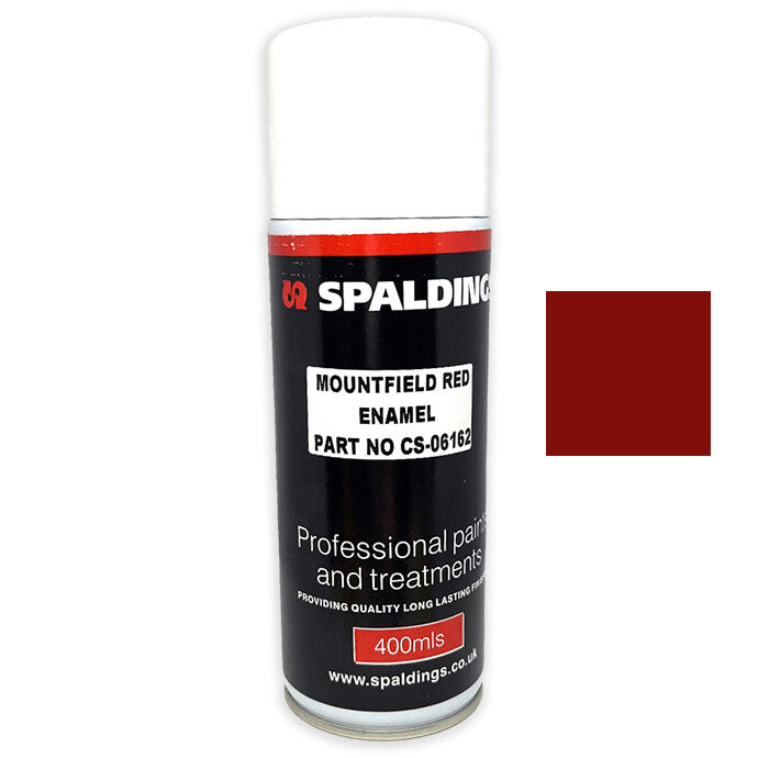 Lawnmower Paint Mountfield Red 400ml Aerosol - Hard Enamel