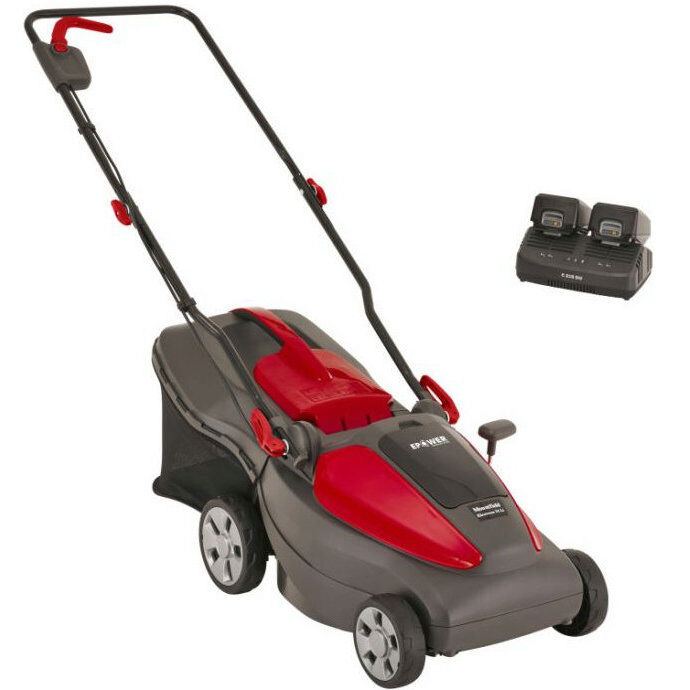 Mountfield Electress 34 Li Cordless Lawnmower Kit inc. Battery + Charger - 34cm / 2 x 4Ah