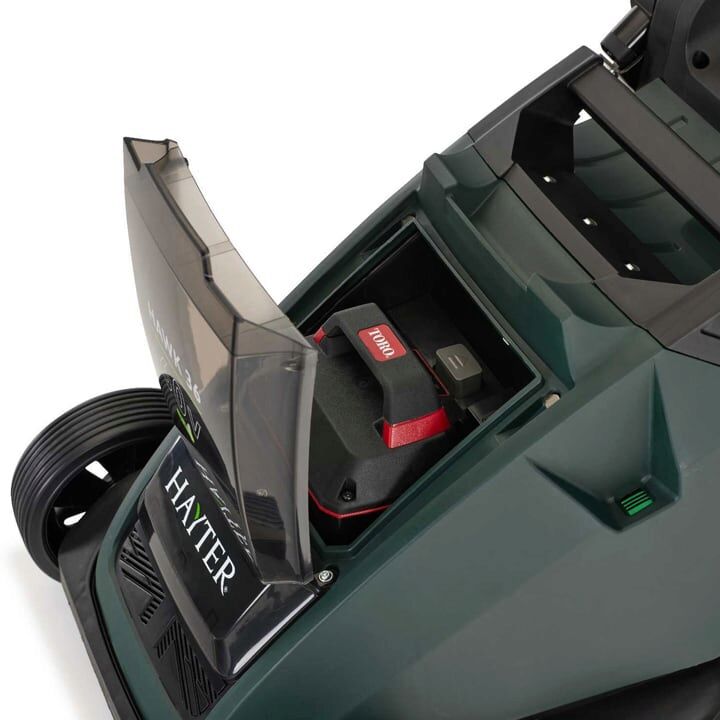 Hayter Hawk 43 AD Premium Cordless Lawnmower KIT 43cm / 4Ah / 60v / Autodrive 545A