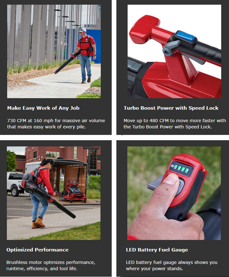 Toro 66200T Cordless Blower Cannon - 60v (Bare Tool) from Mower Magic