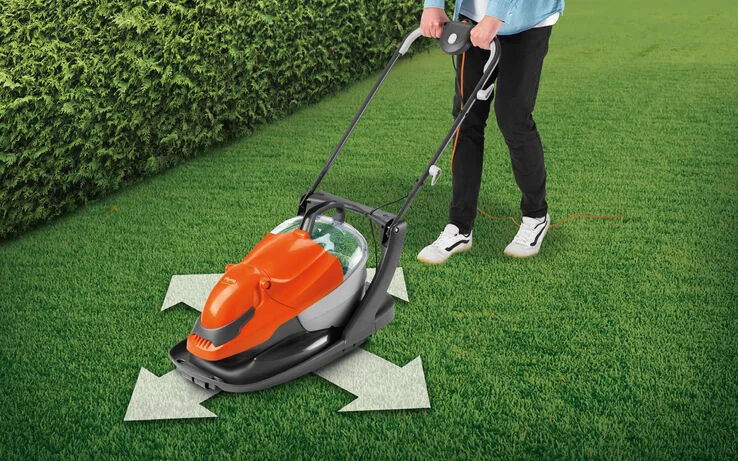 Flymo Easi Glide Plus 330v Electric Hover Collect Lawnmower  33cm / 1700w
