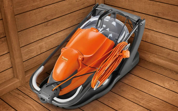 Flymo Easi Glide Plus 360v Electric Hover Collect Lawnmower 36cm / 1800w
