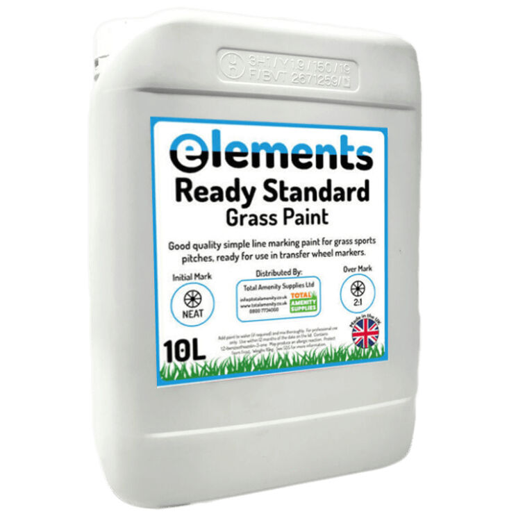 Elements  Line Marking Paint  Ready Mix - White 10L