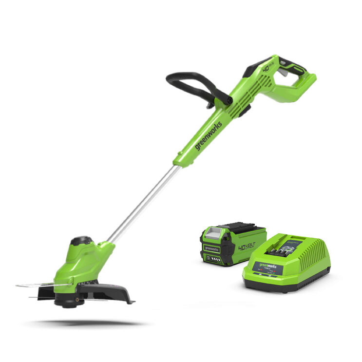 Greenworks G40T5K2 Gear Reducing Grass Trimmer KIT 40V / 30cm  / 2Ah