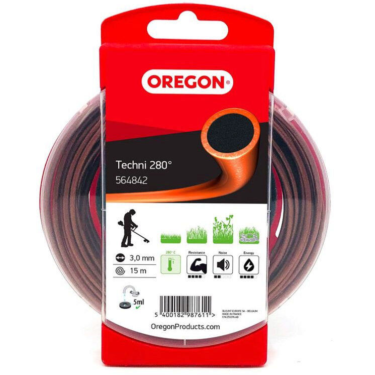 Oregon Premium Trimmer Line - TECHNI 280 3.0mm x 15m