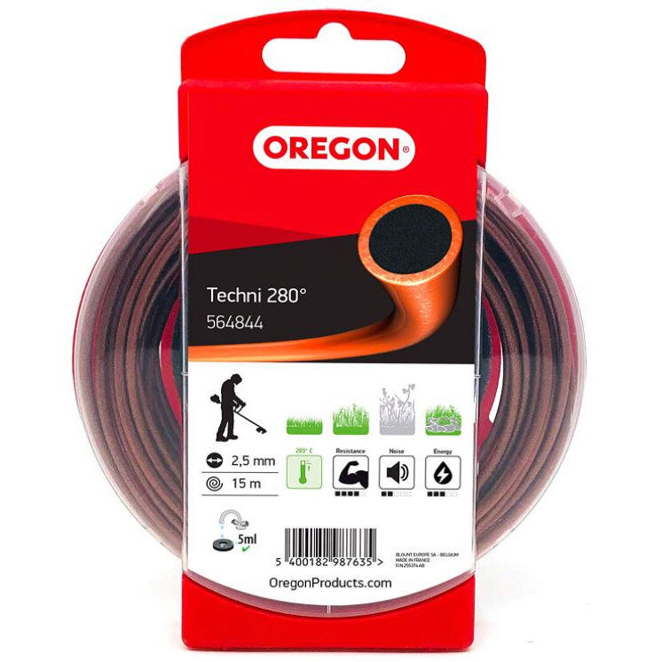 Oregon Premium Trimmer Line - TECHNI 280 2.5mm x 15m