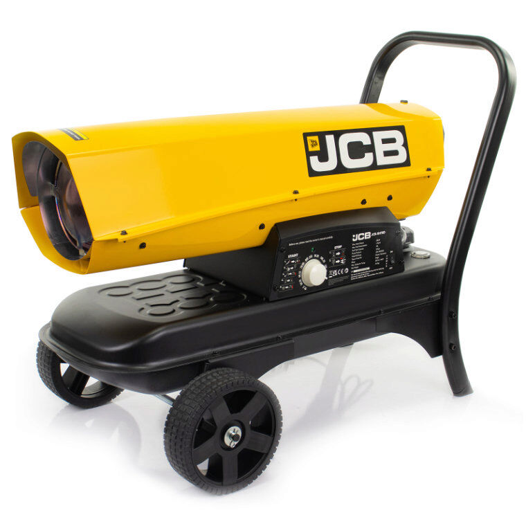 JCB 70,000BTU / 20kW Space Heater, 496m3 - Diesel or Kerosene