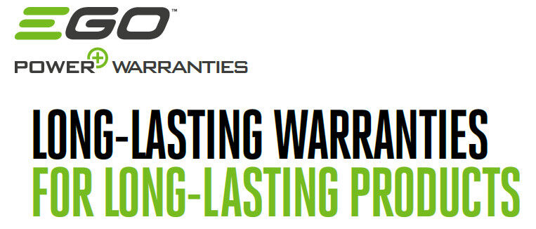 Ego Long Lasting Warranties Ego Long Lasting Warranties