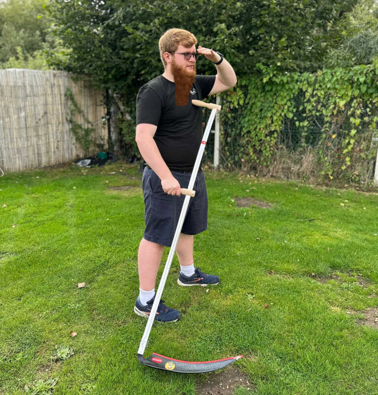 Traditional Turk Bramble Blade Scythe 50cm from Mower Magic