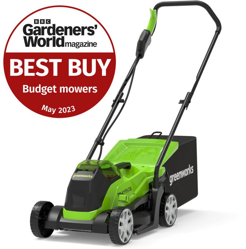 Greenworks GD24LM33 Cordless Lawn Mower 24V / 33cm  (Tool Only) - Best Buy