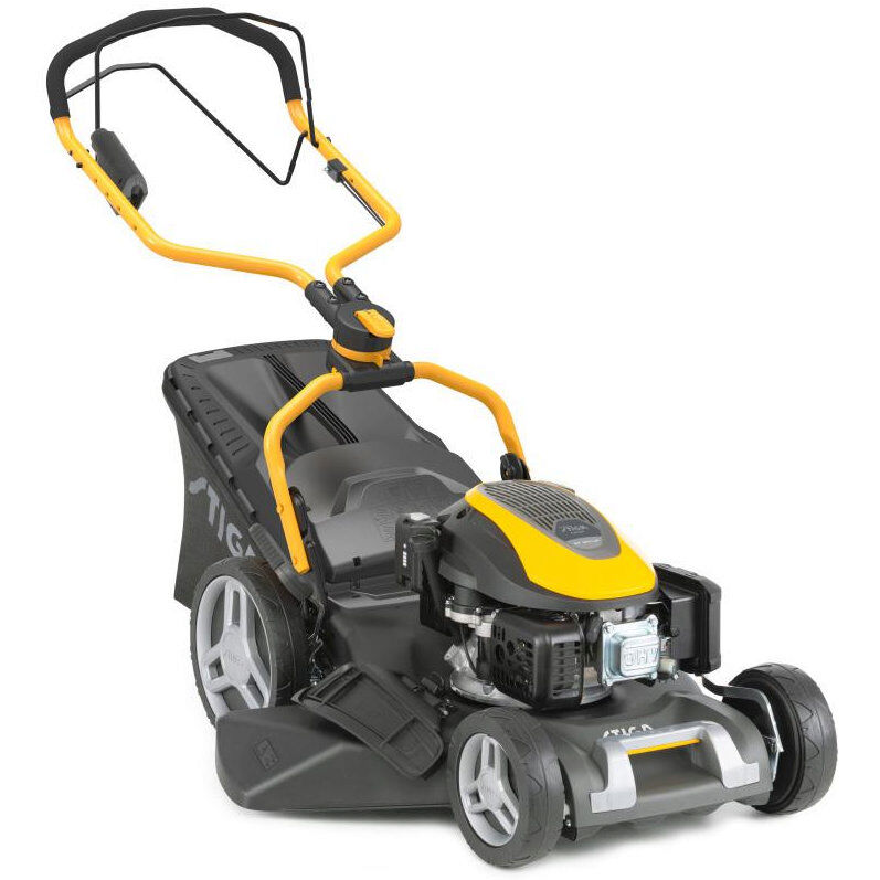 Stiga Combi 748 SE Petrol Lawnmower with Electric Start  46cm / Mulch 4-1in-1