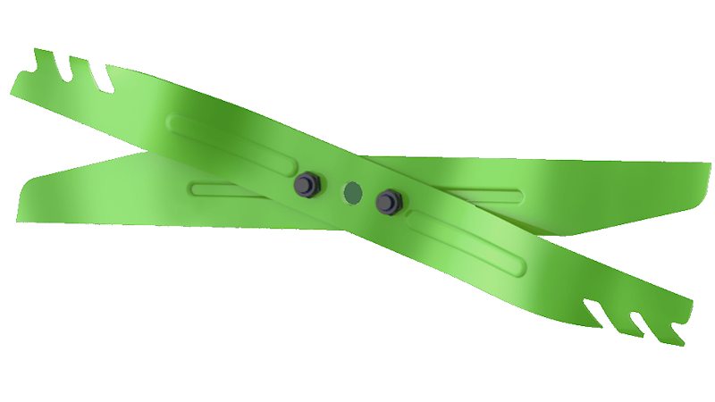 EGO AB2100D-E 52cm Spare Dual Mulching Blade  LM2130E-SP (2 Blade Set)