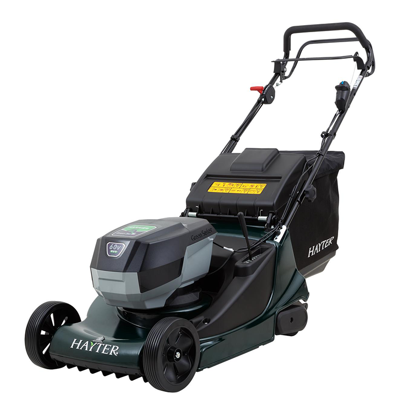 Hayter Harrier 48 Premium Rear Roller Cordless Lawnmower 48cm / 7.5Ah KIT