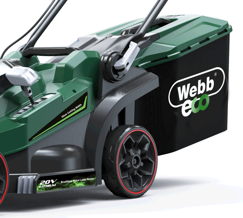 Webb Cordless Rotary Lawnmower 20v / 33cm (Tool Only)