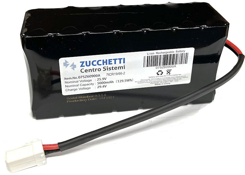 Zucchetti Ambrogio Battery 5.0Ah - L20 L60 Quad Battery 5.0Ah  (was 015E00600A)