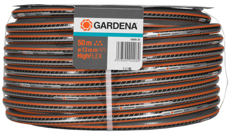 Gardena Comfort Highflex Hose 13Mm (1/2") 50M 18069-20