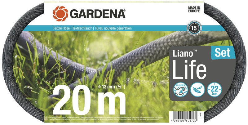 Gardena Liano Life 20M, Set 18450-20