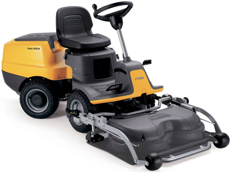 Stiga Park 300 LC Front Mower 414cc with 85cm Flip Deck
