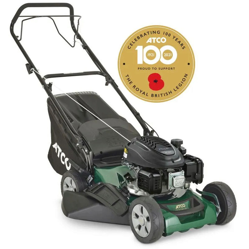 Atco QUATTRO 16S 4-in-1 Petrol Lawnmower 41cm / 139cc