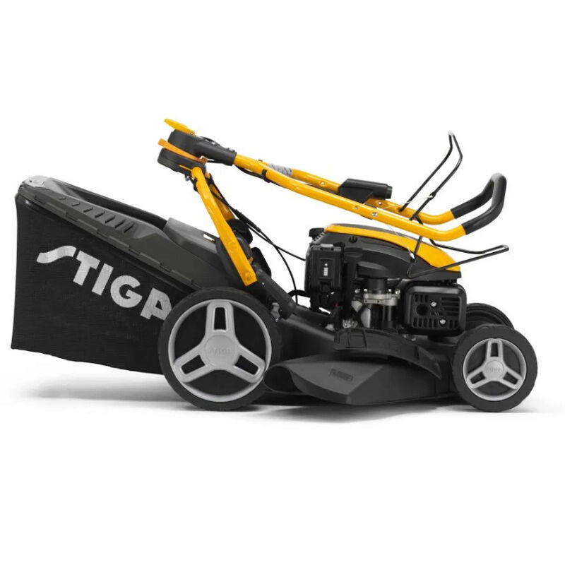 Stiga Combi 748 SE Petrol Lawnmower with Electric Start  46cm / Mulch 4-1in-1