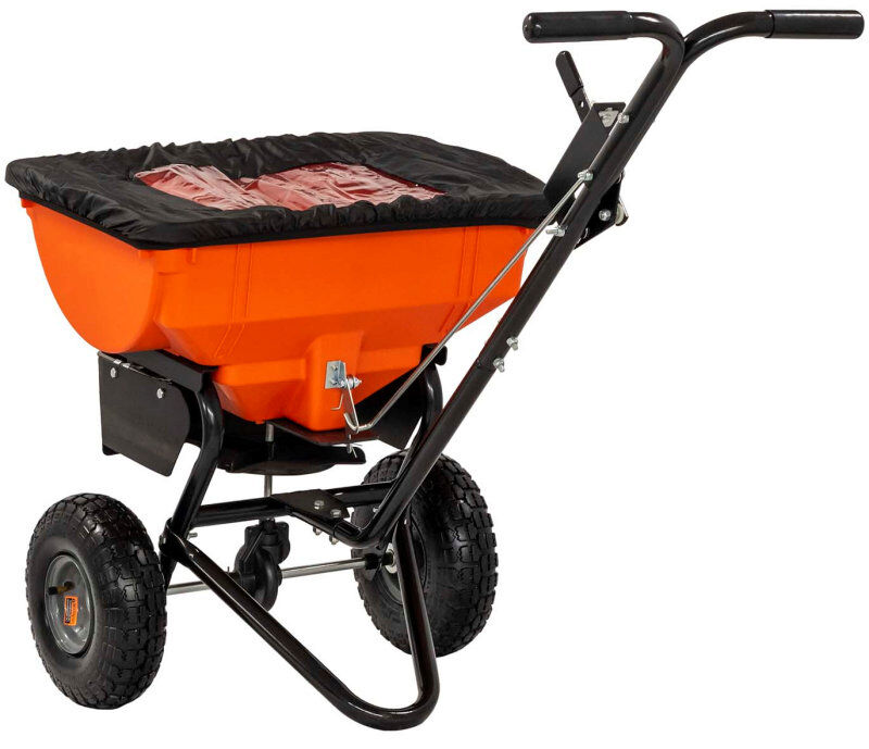 Agri-Fab 85lb Push Ice Melt Spreader