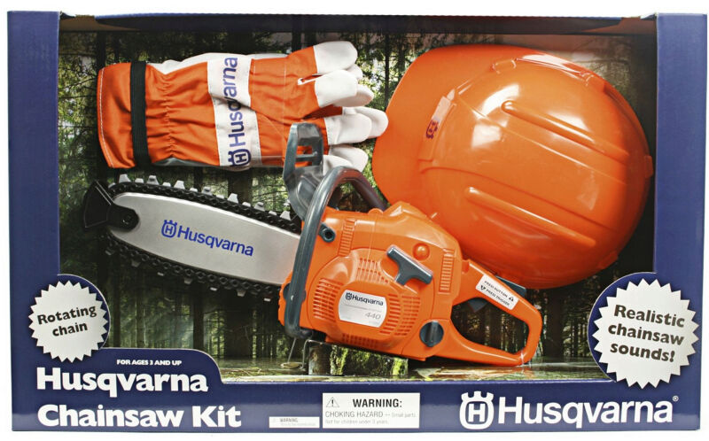 Husqvarna Toy Chainsaw Kit from Mower Magic