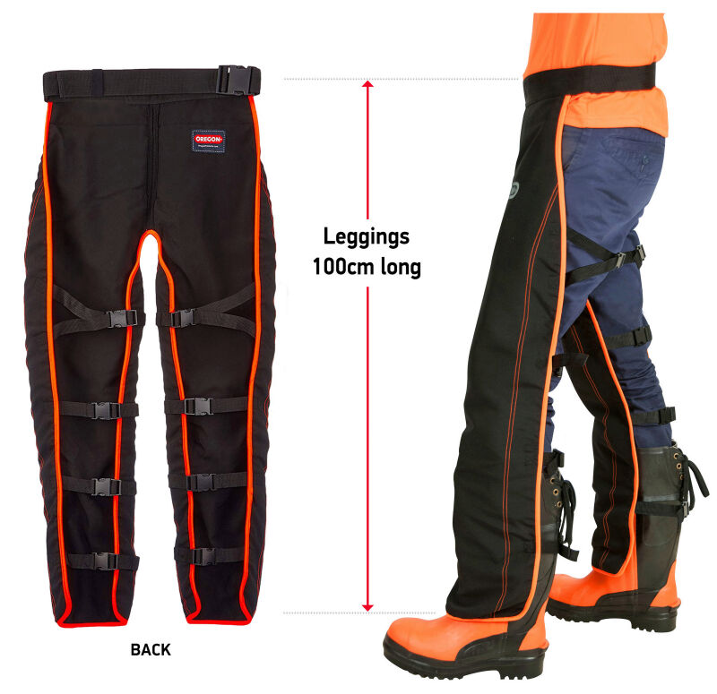 Oregon Type A Chainsaw Safety Clothing Starter Kit (Leggings / Gloves / Helmet)