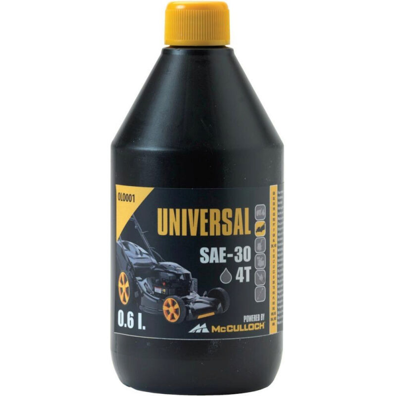 Husqvarna Universal 4T SAE30 Lawnmower Engine Oil 600ml