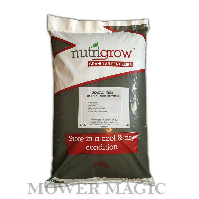 NutriGrow 10-4-4+TE Organic Based Spring Granular Fertiliser  25kg