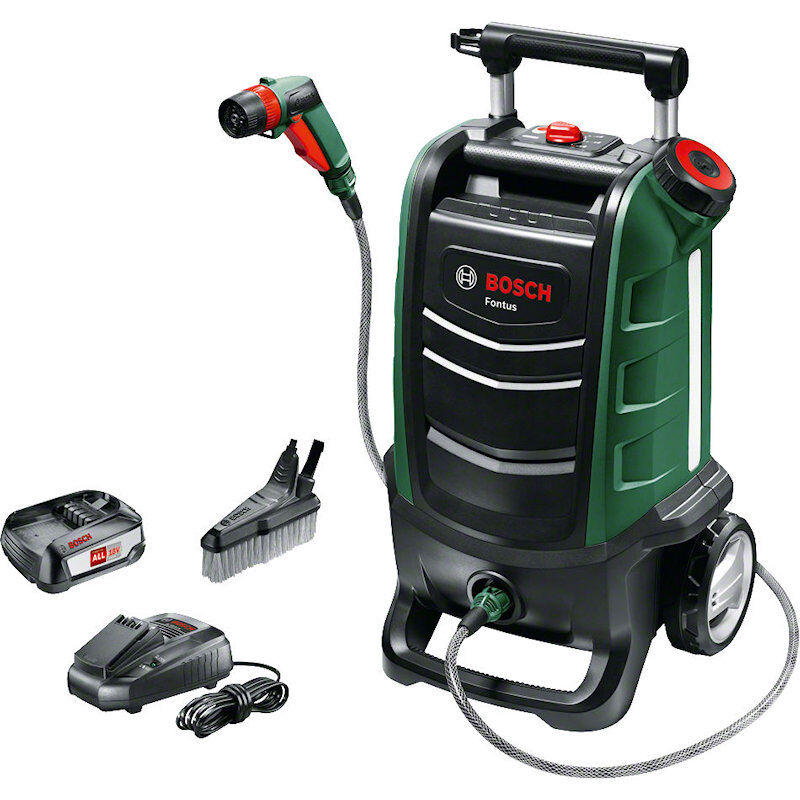 Bosch Fontus Cordless Outdoor Cleaner 18v / 15 Bar